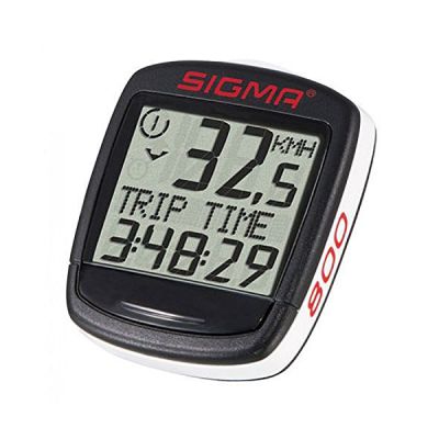 image Sigma BC Baseline 800 Compteur BC800 8 Fonctions Filaire Mixte, Noir, Taille Unique