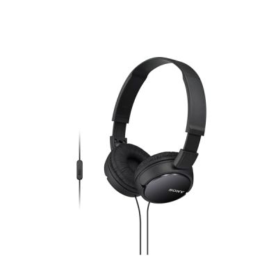 image Sony MDR-ZX110APB Casque Pliable avec Microphone Noir