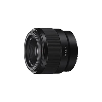 Sony SEL-50F18F – Objectif à focale fixe 50 mm F1,8 pour E-Mount (APS-C & plein format), lumineux, autofocus silencieux, idéal portraits, compatible A7, ZV-E1, A6000, ZV-E10