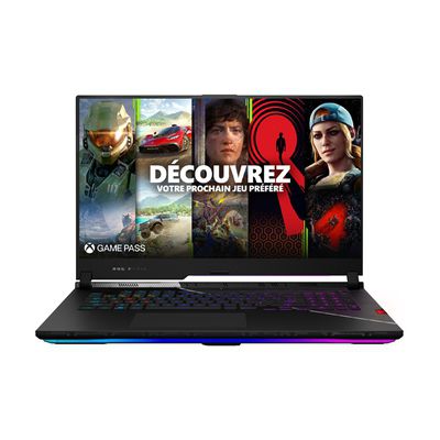 image PC portable Asus ROG  SCAR17 G733ZX-KH004W Noir