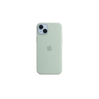 image Apple Coque en Silicone avec MagSafe pour iPhone 14 Plus - Bleu Cactus