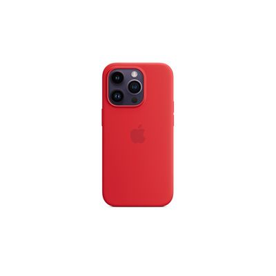 image Apple Coque en Silicone avec MagSafe pour iPhone 14 Pro - (Product)Red