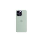 image produit Apple Coque en Silicone avec MagSafe pour iPhone 14 Pro Max - Bleu Cactus