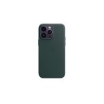 image produit Apple Coque en Cuir avec MagSafe pour iPhone 14 Pro Max - Vert forêt