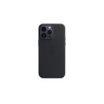 image produit Apple Coque en Cuir avec MagSafe pour iPhone 14 Pro Max - Minuit