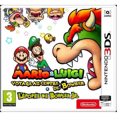 image Mario & Luigi : Voyage au centre de Bowser + l'épopée de Bowser Jr. Jeu 3DS