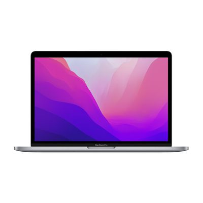 image MacBook Apple MacBook Pro 13" 256Go SSD 16Go RAM Puce M2 CPU 8 coeurs GPU 10 coeurs Gris sideral Nouveau