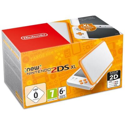 image New Nintendo 2DS XL Blanche et Orange