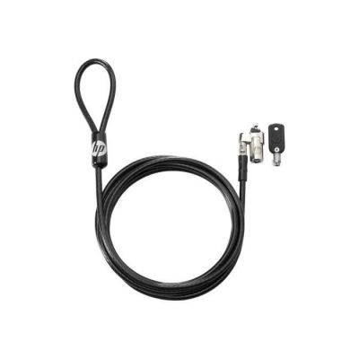 image HP Keyed Cable Lock 10 mm Noir