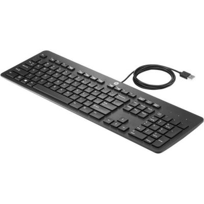 HP N3R87AT - Clavier AZERTY, Promo USB Filaire, Noir