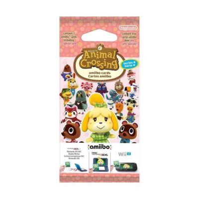 image Paquet de 3 cartes  Animal Crossing Série 4