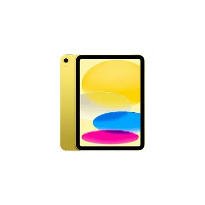 image Apple 2022 iPad 10,9 Pouces (Wi-FI + Cellular, 256 Go) - Jaune (10ᵉ génération)