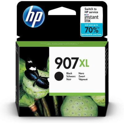 image HP 907XL Cartouche d'Encre Noire Extra Grande Capacité Authentique (T6M19AE) pour HP OfficeJet Pro 6960 / 6970