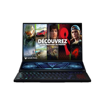 image PC portable Asus ROG  ZEPHYRUS-DUO-GX650RX-032W Noir - Technologie Numpad