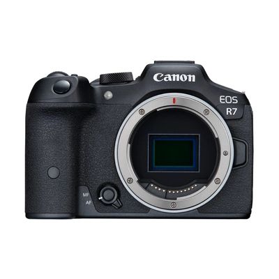 image Canon EOS R7 (Boîtier) - Appareil Photo Hybride - Capteur APS-C 32,5 MP, Autofocus CMOS Dual Pixel II - Appareil Photo Numérique 4K 60p, Prise de Vue en Continu Jusqu’à 15 ips - Bluetooth, Wi-Fi, WLAN