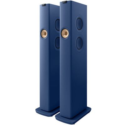 image Enceintes sans fil hi-fi KEF LS60 Wireless Bleu royal