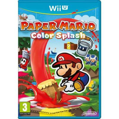 image Paper Mario Color Splash Jeu Wii U