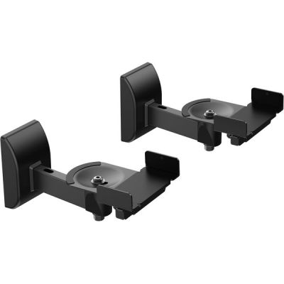 image Supports d'enceintes NorStone Bookshelves Wall Mount Noir (la paire)