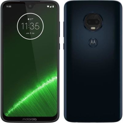 image Motorola G7 Plus Smartphone débloqué 4G (6,2 Pouces, 64GO ROM, Android 9.0) Bleu Deep Indigo