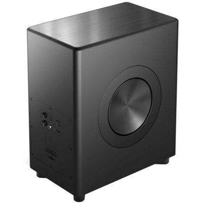 image Philips Audio FW1 | Subwoofer sans Fil | Son cinématographique | Basses Riches et Profondes | Design élégant | Puissance de Sortie 420 W | Noir