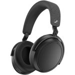 image produit Sennheiser Casque sans fil MOMENTUM 4, Bluetooth pour des appels d'une clarté cristalline avec suppression adaptative du bruit, autonomie de 60 h, son personnalisable et design pliable léger, noir - livrable en France