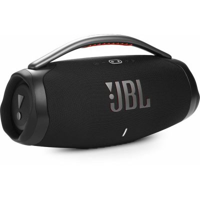 image JBL BoomBox 3 Noir – Haut-parleur portable résistant à l'eau et la poussière – Son ultra puissant – Autonomie de 24 hrs