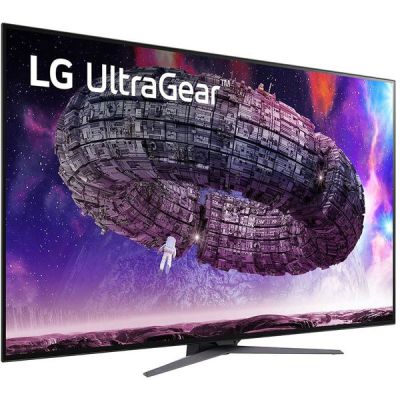 image LG UltraGear™ 48GQ900-B Ecran PC Gaming OLED 4K 48" - dalle OLED résolution UHD 4K (3840x2160), 0.1ms GtG 120Hz (138Hz O/C), HDR 10, AMD FreeSync Premium, compatible NVIDIA G-Sync, HDMI 2.1