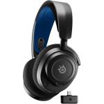 image produit SteelSeries Arctis Nova 7P- Casque Gaming Sans Fil multiplateforme- Haut-parleurs magnétiques en néodyme- Bluetooth et 2.4GHz simultanés - Autonomie 38h- Micro ClearCast Gen2 IA- PS5,PC,Switch,Mobile