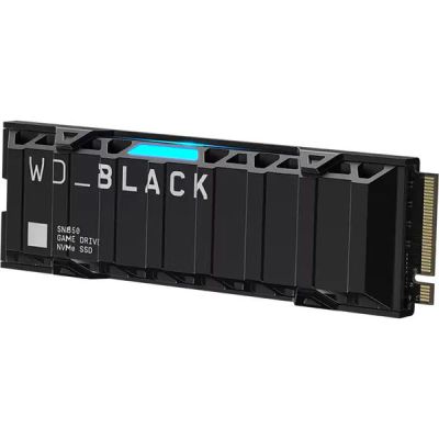 image WD_BLACK SN850 2TB NVMe SSD - Sous Licence Officielle pour PS5 consoles - jusqu'à 7000 Mo/s