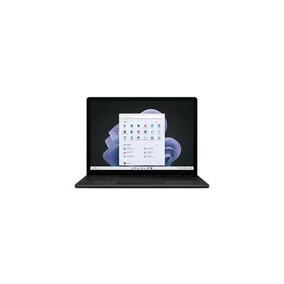 image Microsoft Surface Laptop 5 - Ordinateur Portable (Windows 11, écran Tactile 13.5", Processeur Intel Evo Core i7, 16 Go RAM, 512 Go SSD, Clavier Français AZERTY) - Noir, Finition métal
