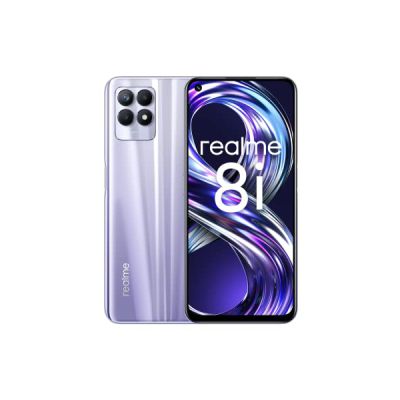 realme 8i Smartphone Debloqué et MediaTeK Processeur Helio G96, 6.6" Écran 120 Hz Ultra Fluide, Batterie Massive de 5000mAh, Appareil Photo Triple IA de 50 MP, NFC, 4+64GB, Violet Stellaire