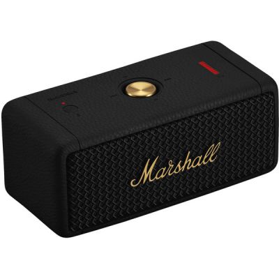 image Marshall Emberton II Bluetooth Portatif Haut-Parleur, Sans Fil, Résistant à l'eau Enceinte- Noir
