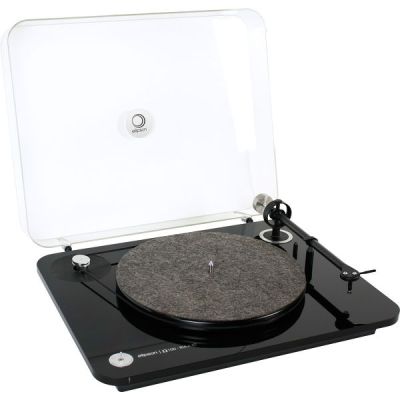 image Platines vinyle bluetooth Elipson Omega 100 RIAA BT Noir laqué