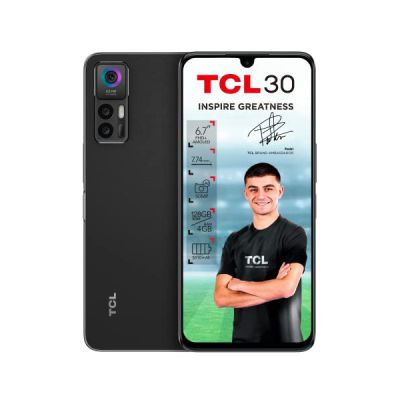 image TCL 30 - Smartphone 64GB, 4GB RAM, Dual Sim, Techno Black