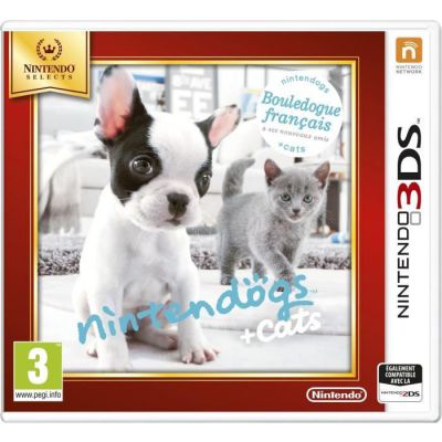 image Nintendogs + Cats Bouledogue Jeux Selects 3DS