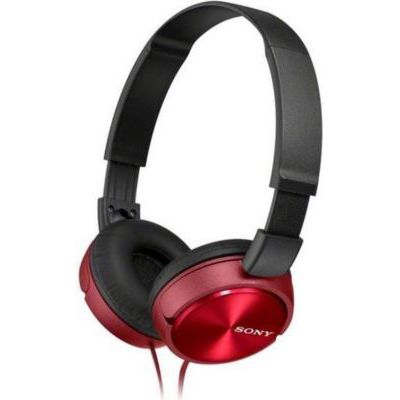 image Sony MDR-ZX310APR Casque Pliable avec Microphone - Rouge