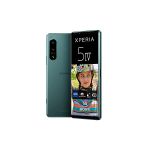image produit Sony Xperia 5 IV - Smartphone Android, Téléphone Portable Ecran 6.1 Pouces 21:9 Wide HDR OLED - Taux de rafraichissement de 120Hz - Triple Objectif (avec Un revêtement ZEISS T*) - 8Go RAM (Vert)