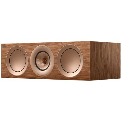 image Enceintes centrales KEF R6 Meta Noyer Clair