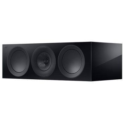 image Enceintes centrales KEF R6 Meta Noir laqué