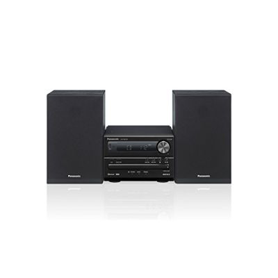 image Panasonic Micro HiFi System SC-PM250EG-K (20 Watt RMS, CD, Radio UKW, Bluetooth) Noir