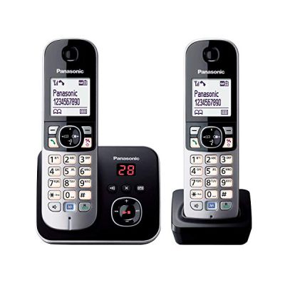 image Panasonic KX-TG6822 Téléphones sans Fil Répondeur Ecran [Version Allemande]