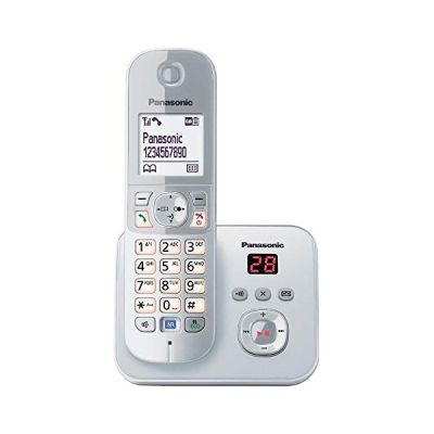 image Panasonic KX-TG6821 Téléphones Sans fil Répondeur Ecran [Version Allemande]