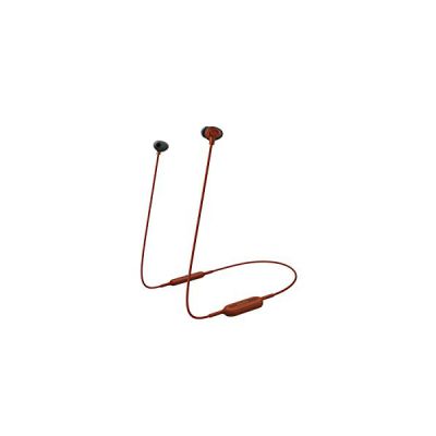 image Panasonic Ecouteurs intra-auriculaires sans fil RP-NJ310BE-R I HP 9mm Aimant neodyme Système Extra Bass Bluetooth Autonomie de 6h Micro + Contrôle vocal rouge - Version Française