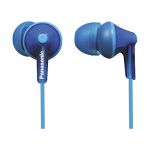 image produit Panasonic Ecouteurs intra-auriculaires RP-HJE125E-A I Aimant neodyme Micro Design ergo fit bleu - Version Française