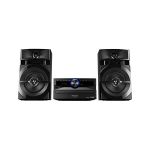 image produit Panasonic Mini chaine hifi DAB+ Bluetooth SC-UX102E-K I 300W Lecteur CD Radio FM/DAB/DAB+ Rythime D.Bass Bluetooth Port USB DJ Jukebox Design élégant et sobre noir - Version Française