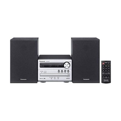 image Panasonic Micro HiFi System SC-PM250EG-S (20 Watt RMS, CD, Radio UKW, Bluetooth) Argent
