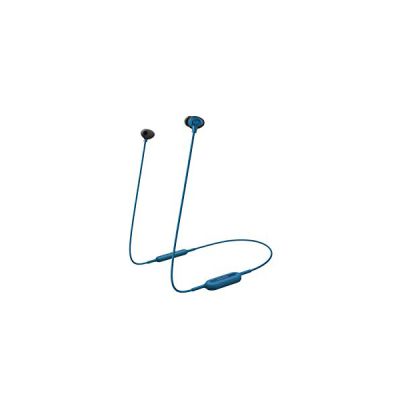 image Panasonic Ecouteurs intra-auriculaires sans fil RP-NJ310BE-A I HP 9mm Aimant neodyme Système Extra Bass Bluetooth Autonomie de 6h Micro + Contrôle vocal bleu - Version Française