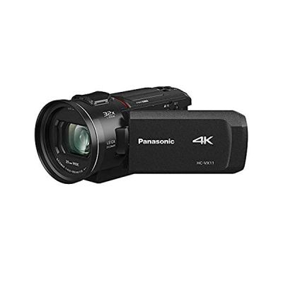 image Panasonic HC-VX11EG-K Caméscope 4K (Leica Dicomar Optique 24x Opt. Zoom vidéo 4K et Full HD, stabilisateur d'image Optique