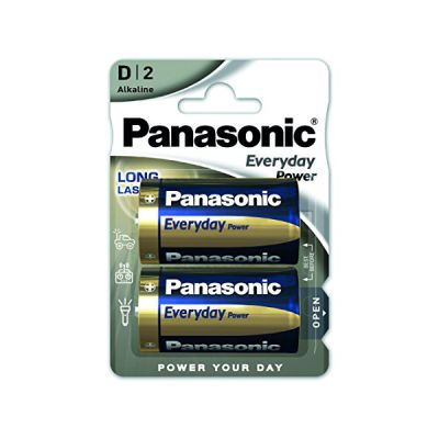 Panasonic Everyday Power LR20EPS/2BP Pile Alcaline