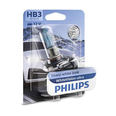 image Philips WhiteVision ultra HB3 lampe pour éclairage avant, blister de 1 Blanc